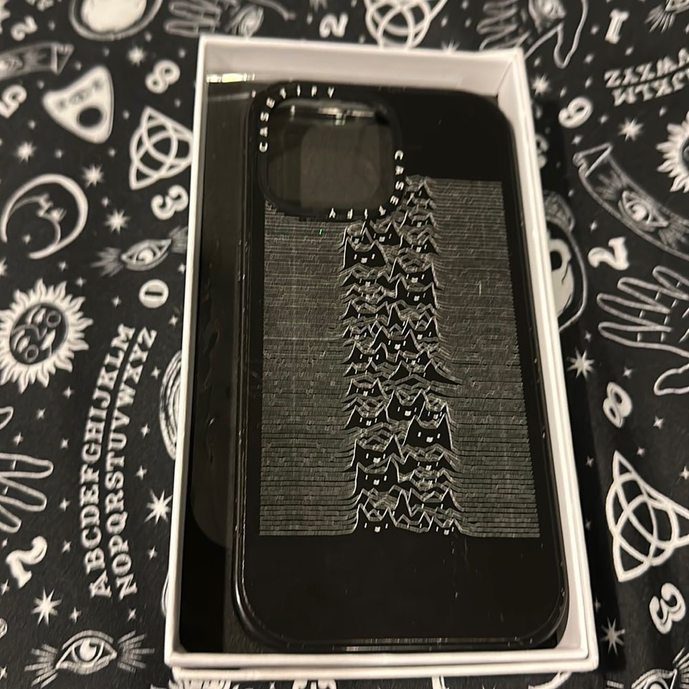 Casetify iPhone 14 pro max purr division Impact case